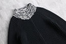contrast design drivers knit