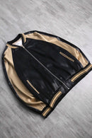 black×gold souvenir jacket