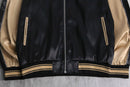 black×gold souvenir jacket