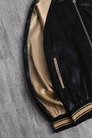 black×gold souvenir jacket