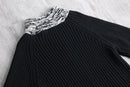 contrast design drivers knit