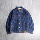 90-00s “COOGI” oversized denim tracker jacket