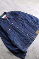 90-00s “COOGI” oversized denim tracker jacket