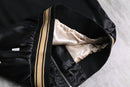 black×gold souvenir jacket