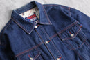 90-00s “COOGI” oversized denim tracker jacket