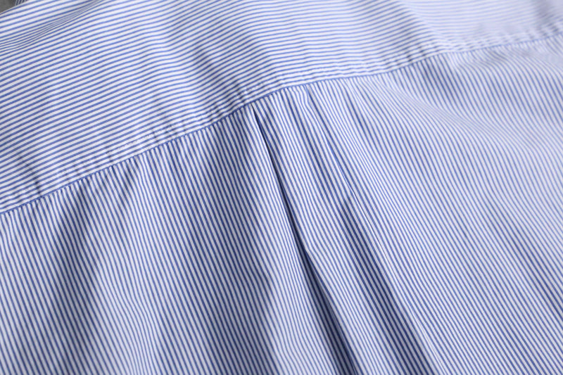 “Calvin Klein” blue stripe shirt