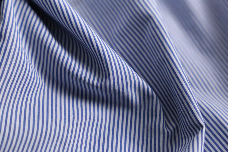 “Calvin Klein” blue stripe shirt