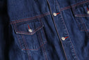90-00s “COOGI” oversized denim tracker jacket