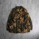 1990s crazy pattern shaggy shirt