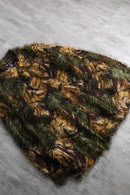 1990s crazy pattern shaggy shirt