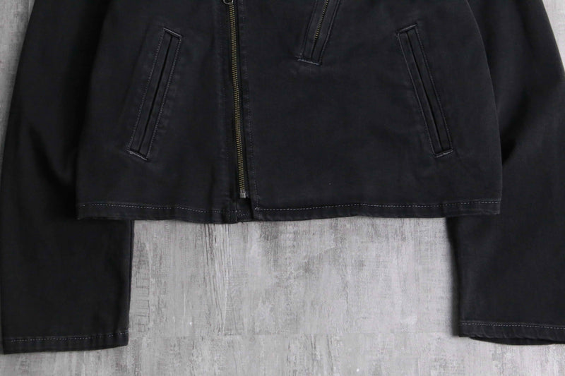 cotton double riders jacket
