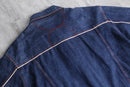 90-00s “COOGI” oversized denim tracker jacket