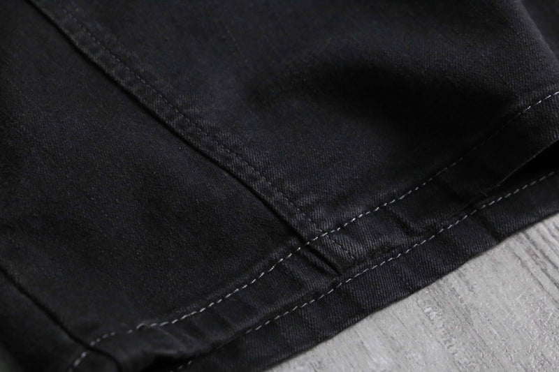 cotton double riders jacket