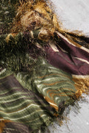 1990s crazy pattern shaggy shirt