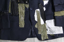 "Re:make" military docking tailored jacket