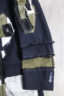 "Re:make" military docking tailored jacket