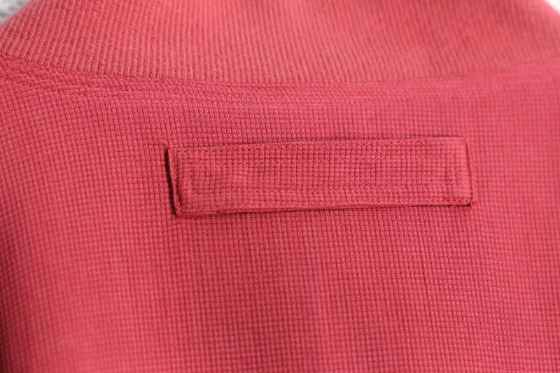 red color silk blouson