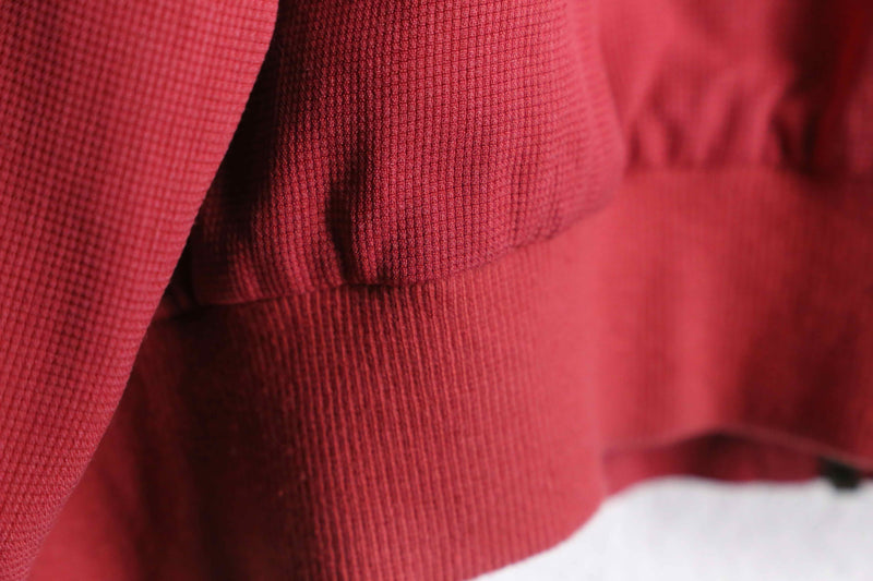 red color silk blouson
