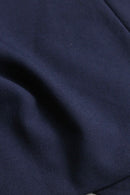 navy color 2 gold button single blazer