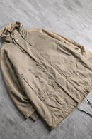 90-00s ”DIESEL” beige military motif high neck jacket