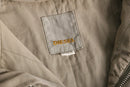 90-00s ”DIESEL” beige military motif high neck jacket