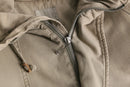 90-00s ”DIESEL” beige military motif high neck jacket