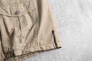 90-00s ”DIESEL” beige military motif high neck jacket
