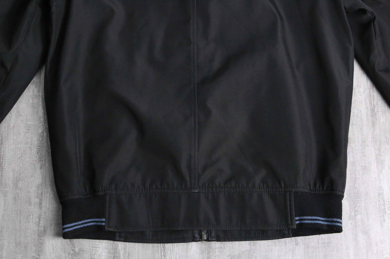 “PERRY ELLIS PORTFOLIO” poly zip jacket