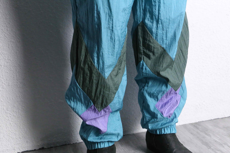 light blue base nylon pants