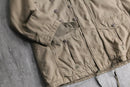90-00s ”DIESEL” beige military motif high neck jacket