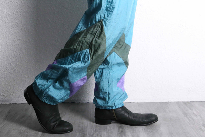 light blue base nylon pants