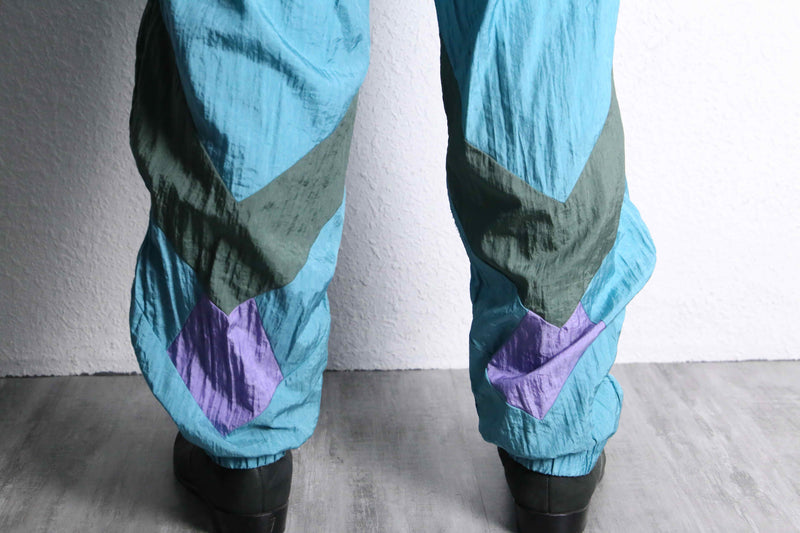 light blue base nylon pants