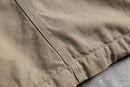 90-00s ”DIESEL” beige military motif high neck jacket