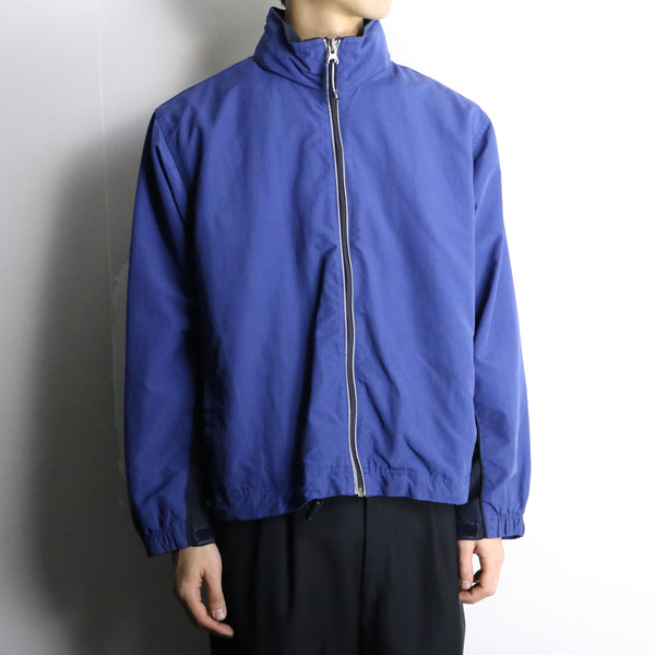 "OLD GAP" blue high neck nylon jacket