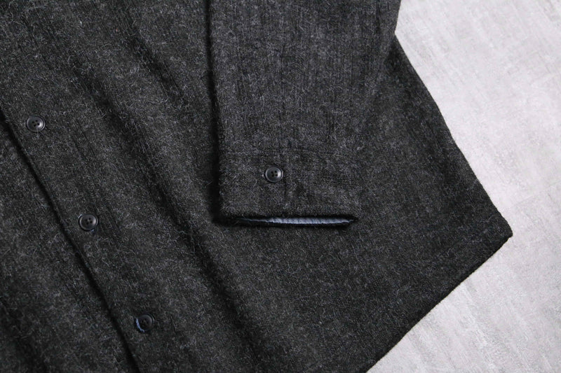 “LAND’S END” melange poly acryl shirt
