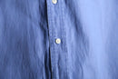 “Ralph Lauren BLAKE” sax blue silk linen shirt