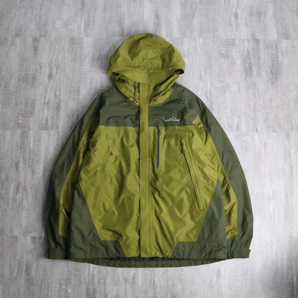 "Eddie Bauer" khaki green color nylon jacket
