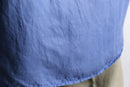 “Ralph Lauren BLAKE” sax blue silk linen shirt