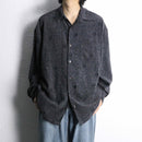 ”GUESS” maze & logo pattern design shirt