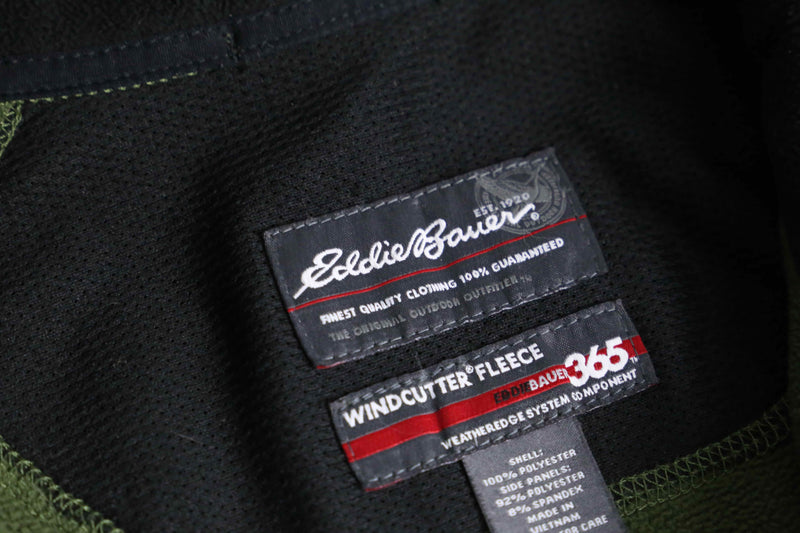 "Eddie Bauer" khaki green color nylon jacket