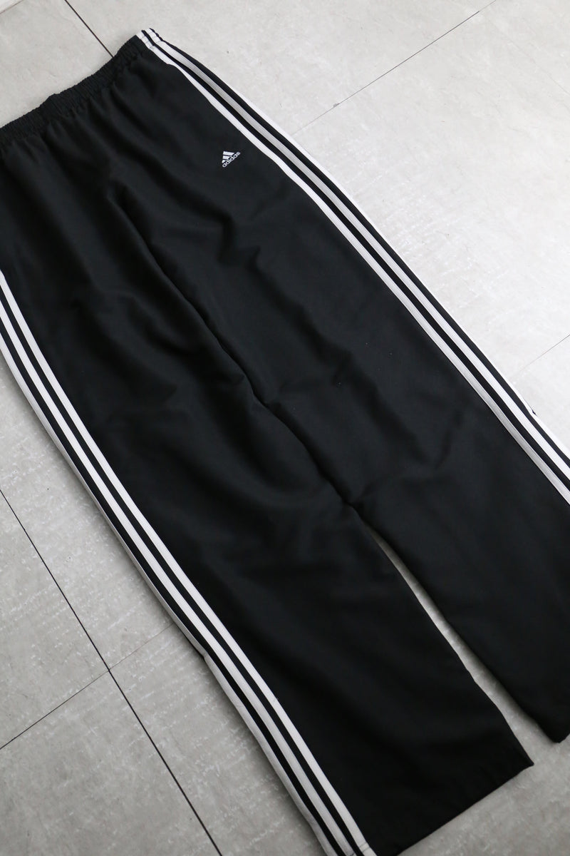 "adidas" nylon track pants