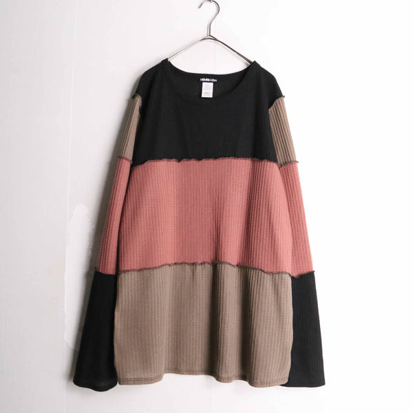 switch design pullover waffle like tops