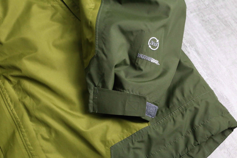 "Eddie Bauer" khaki green color nylon jacket