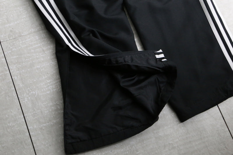 "adidas" nylon track pants