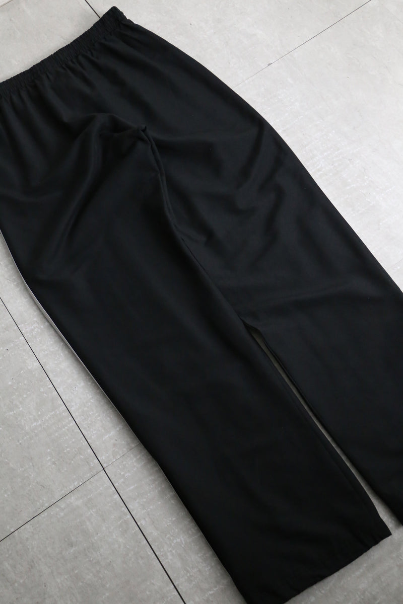 "adidas" nylon track pants