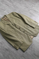 “VERSACE” light olive tailored jacket