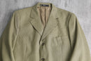 “VERSACE” light olive tailored jacket