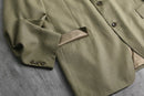 “VERSACE” light olive tailored jacket
