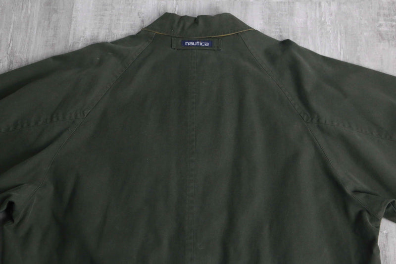 “NAUTICA” moss green hunting jacket