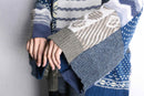 "Re:make" knit docking pullover